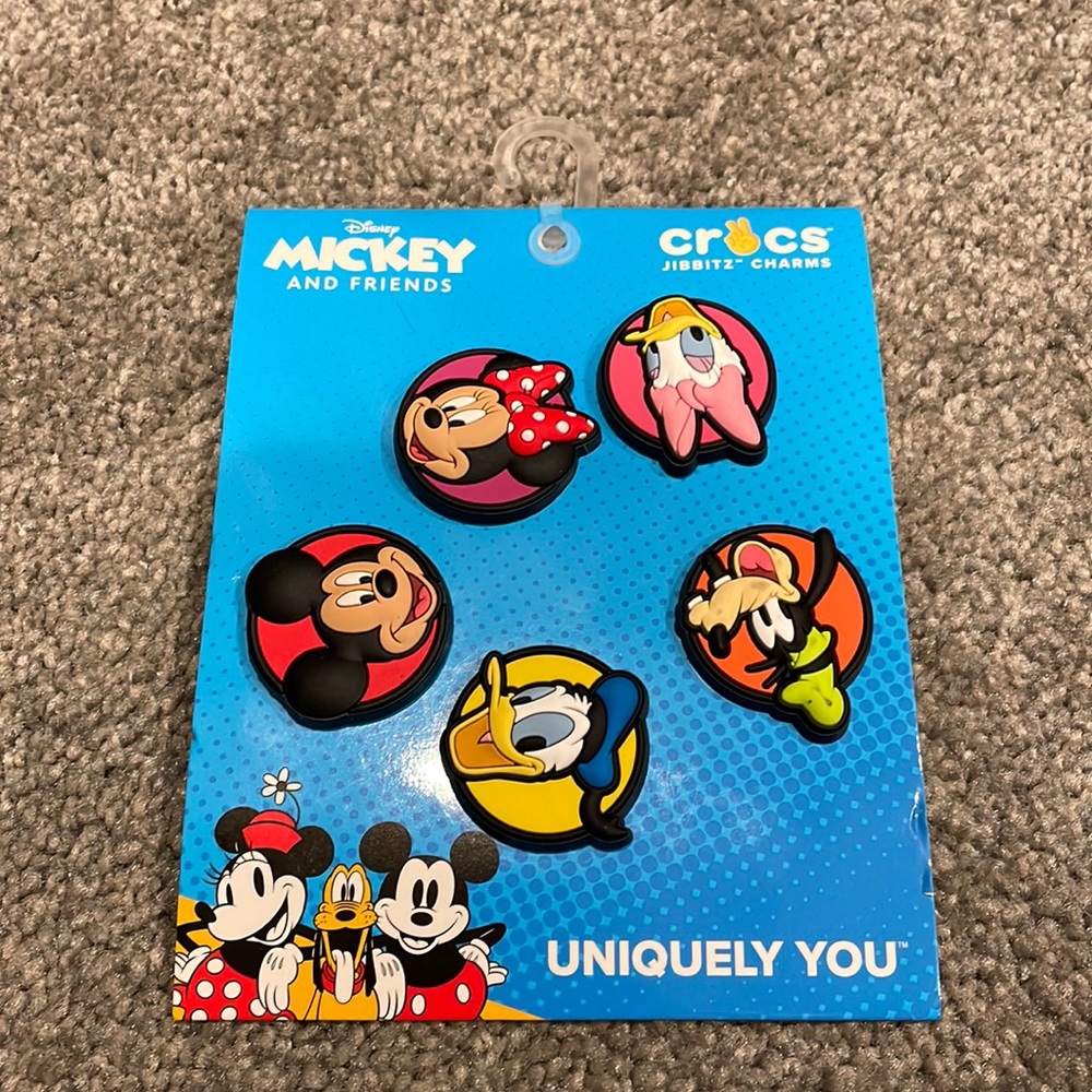 Disney Mickey and Friends Crocs Jibbitz